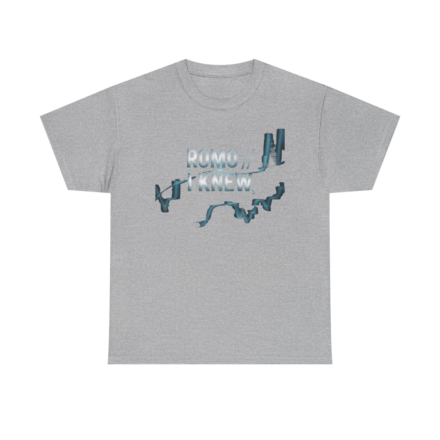 ROMO // I Knew. Minimalist Statement Tee - Candleholm