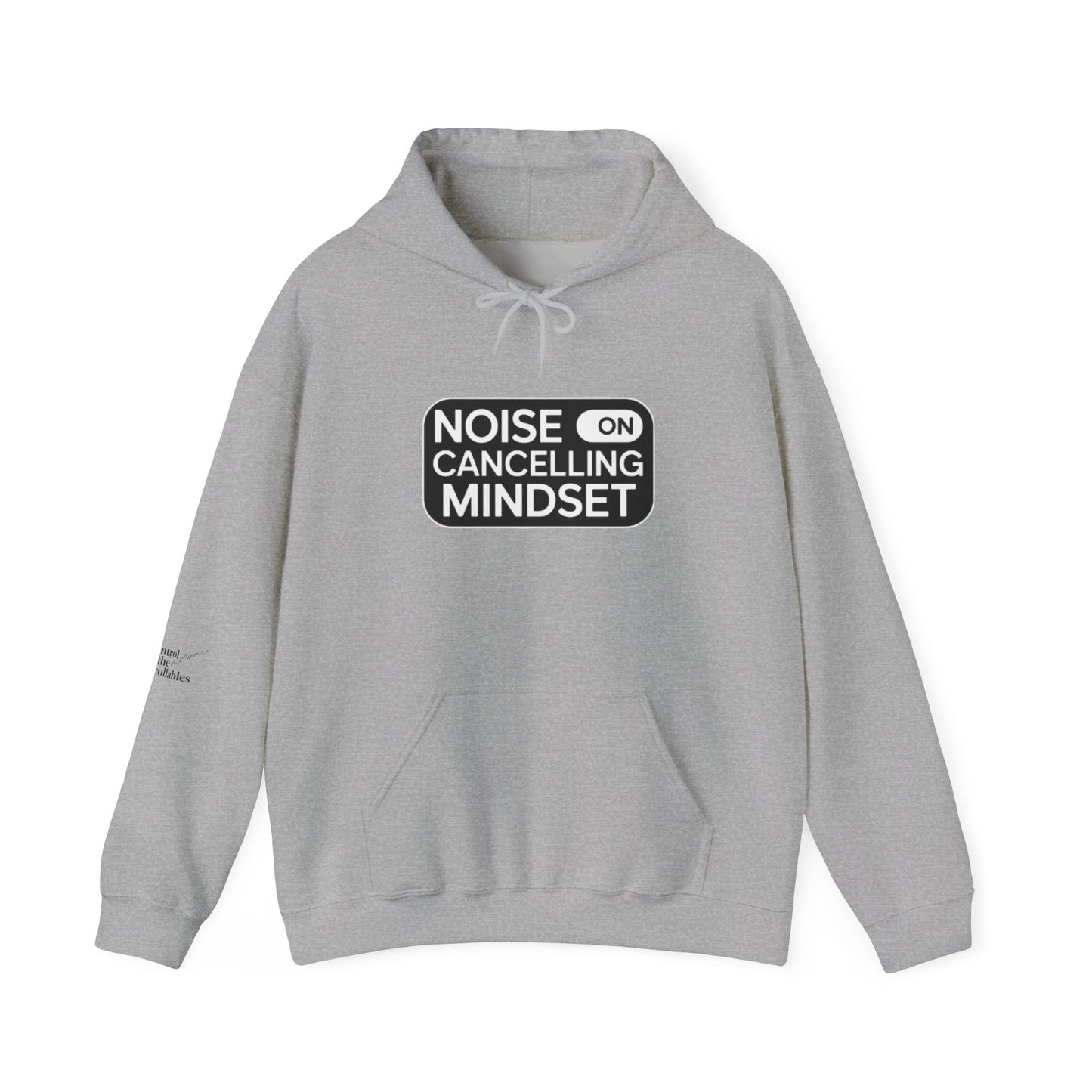 Noise Cancelling Mindset Hoodie – Stoic Trader Apparel for Mental Clarity and Focus - Candleholm