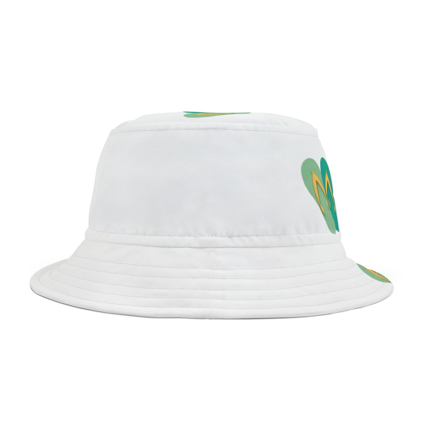 TRADE IN FLIP FLOPS All-Over Print Bucket Hat, Summer Fashion Accessory, Sun Protection Hat, Gift for Outdoorsy Friends, Trendy Beachwear - Candleholm