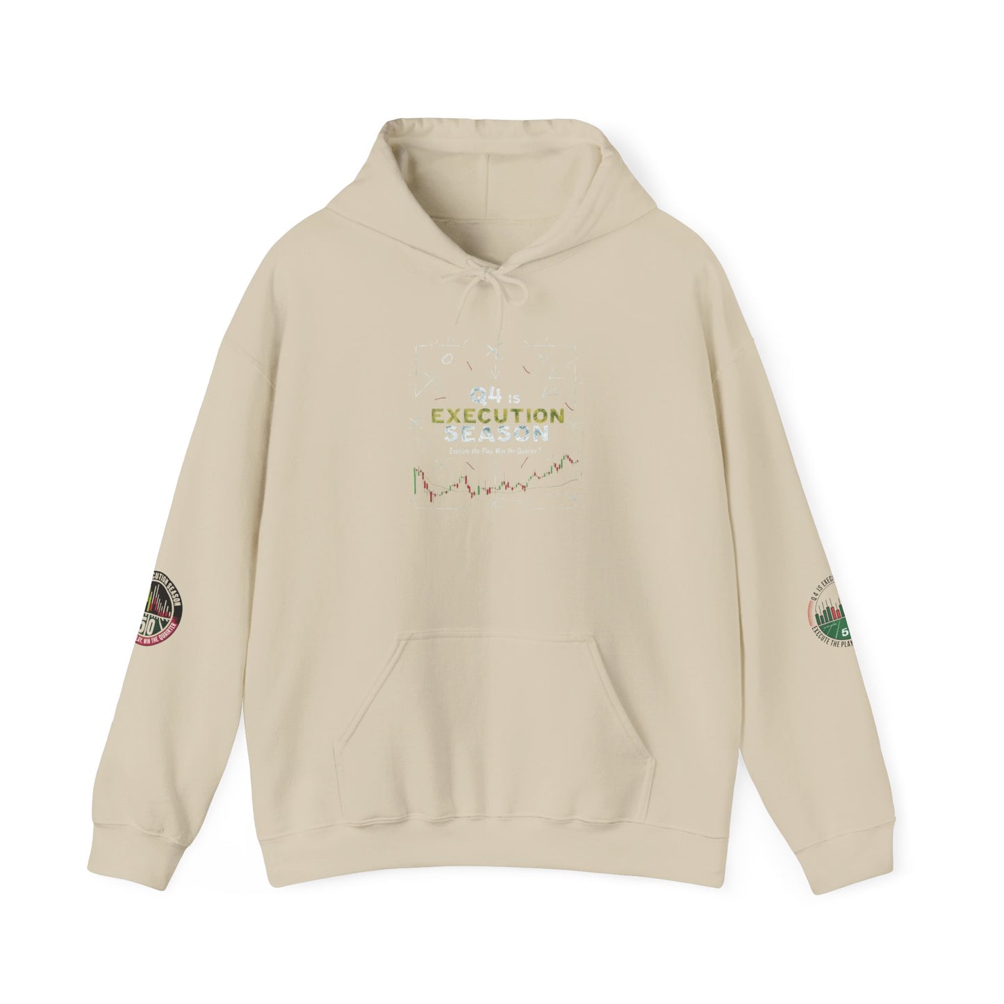 Q4 Execution Season Hoodie | Trading Championship Edition Streetwear, Casual Gift for Him/Her, Perfect for Fall/Winter, Trendy Apparel - Candleholm