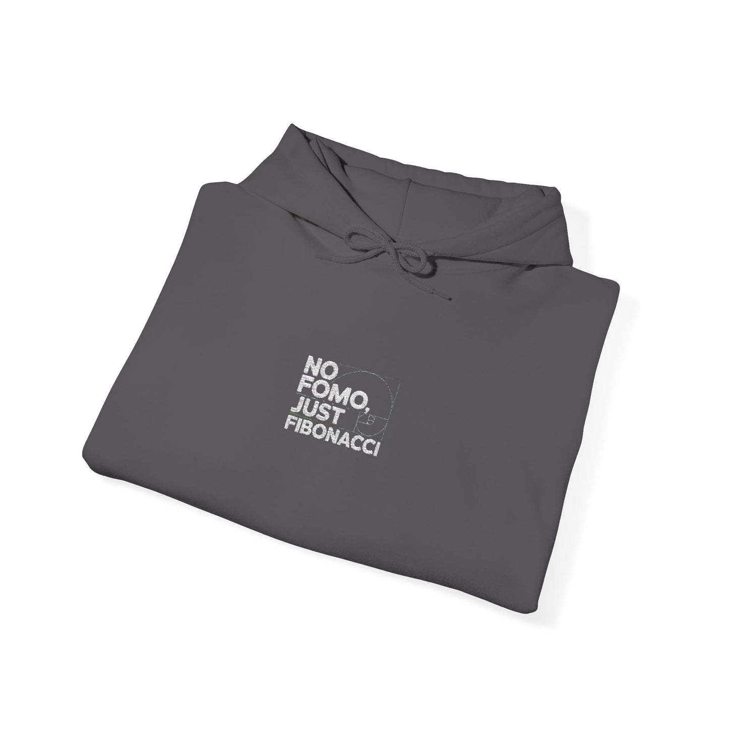 No FOMO, Just Fibonacci – Funny Trading Unisex Heavy Blend™ Hooded Sweatshirt - Candleholm