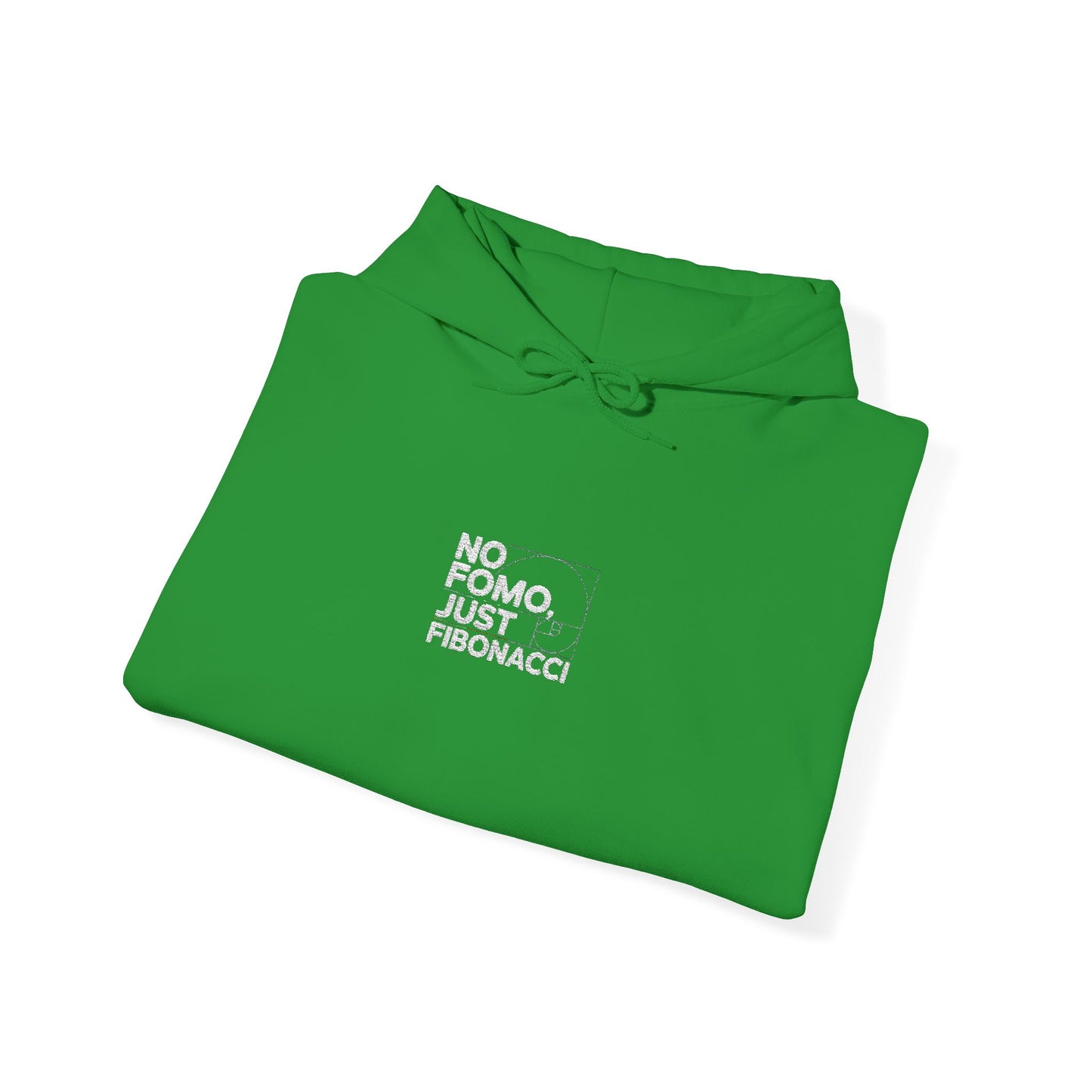 No FOMO, Just Fibonacci – Funny Trading Unisex Heavy Blend™ Hooded Sweatshirt - Candleholm