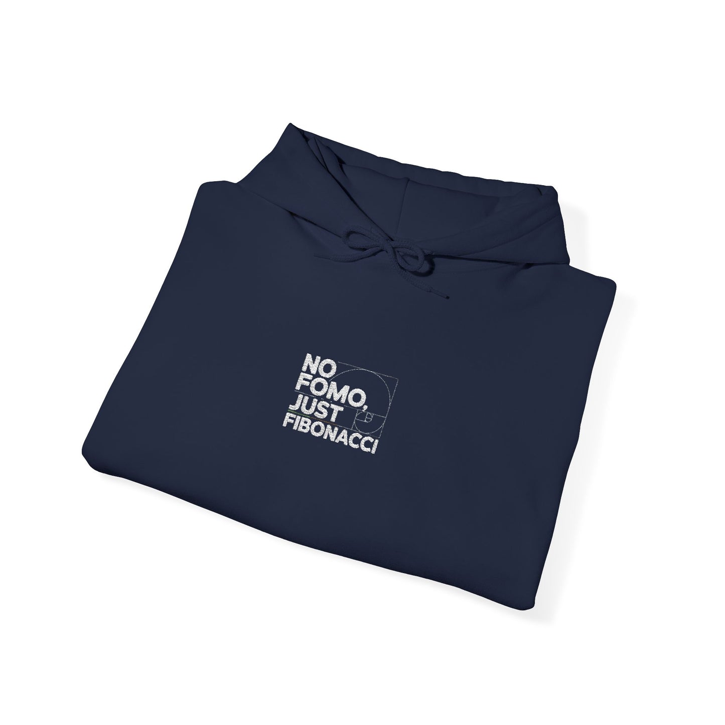 No FOMO, Just Fibonacci – Funny Trading Unisex Heavy Blend™ Hooded Sweatshirt - Candleholm