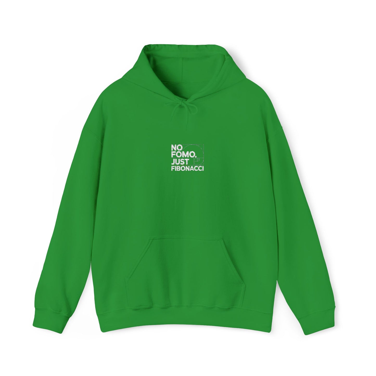 No FOMO, Just Fibonacci – Funny Trading Unisex Heavy Blend™ Hooded Sweatshirt - Candleholm