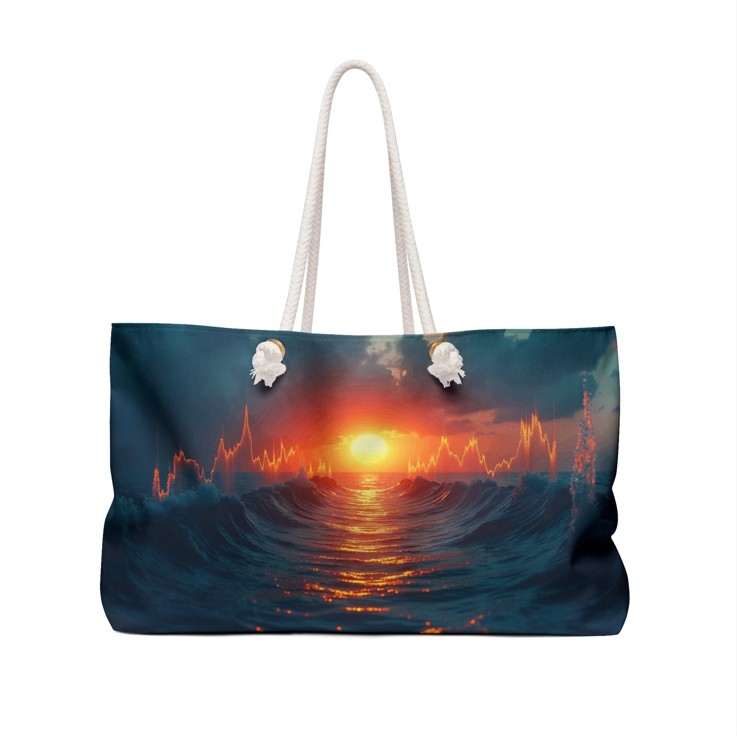 Weekend Margin Call – All-Over Print Carry Bag for Side Traders | Travel Tote, Beach Bag, Gym Bag, Stylish Luggage, Vacation Essentials - Candleholm