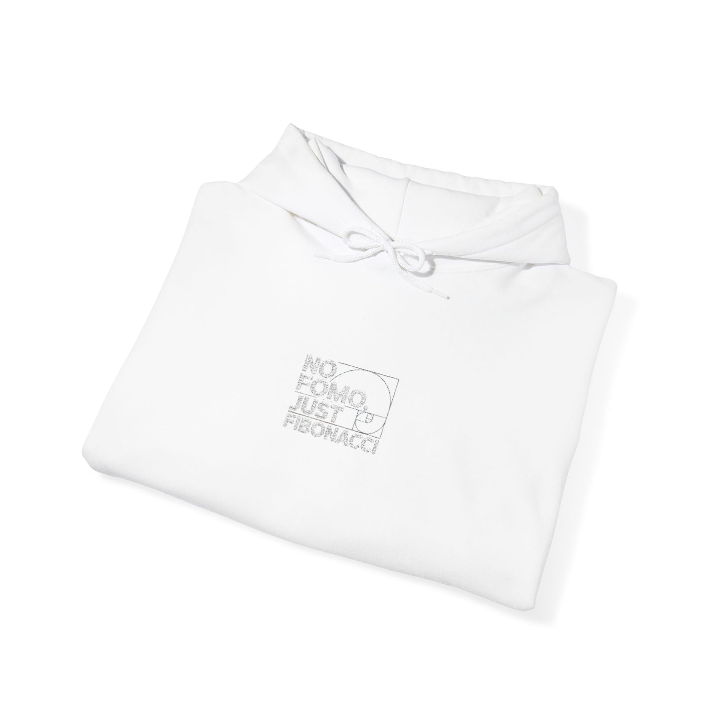 No FOMO, Just Fibonacci – Funny Trading Unisex Heavy Blend™ Hooded Sweatshirt - Candleholm