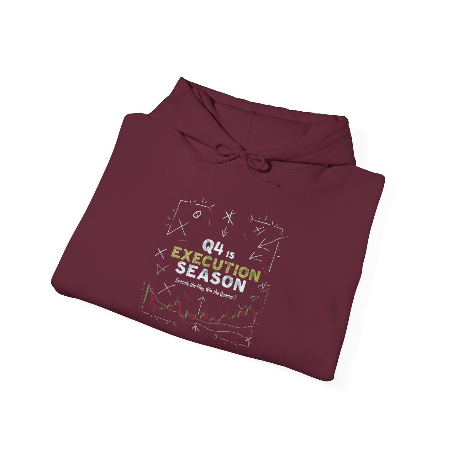 Q4 Execution Season Hoodie | Trading Championship Edition Streetwear, Casual Gift for Him/Her, Perfect for Fall/Winter, Trendy Apparel - Candleholm