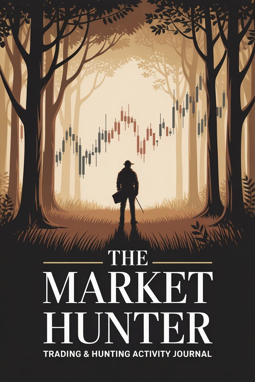 The Market Hunter: Trading & Hunting Activity Journal - Candleholm