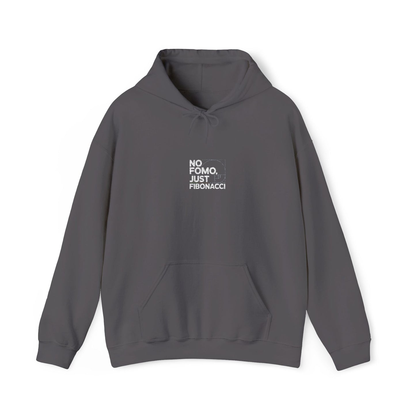 No FOMO, Just Fibonacci – Funny Trading Unisex Heavy Blend™ Hooded Sweatshirt - Candleholm