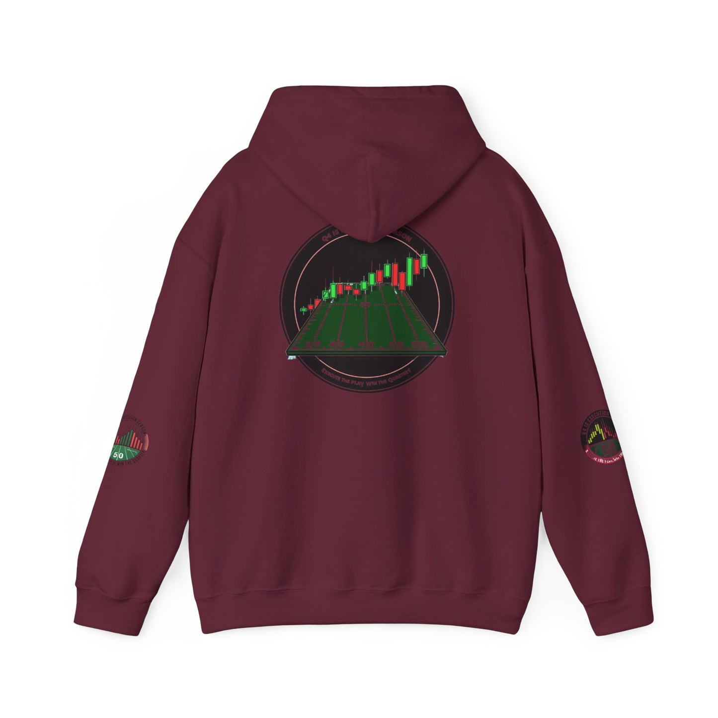 Q4 Execution Season Hoodie | Trading Championship Edition Streetwear, Casual Gift for Him/Her, Perfect for Fall/Winter, Trendy Apparel - Candleholm