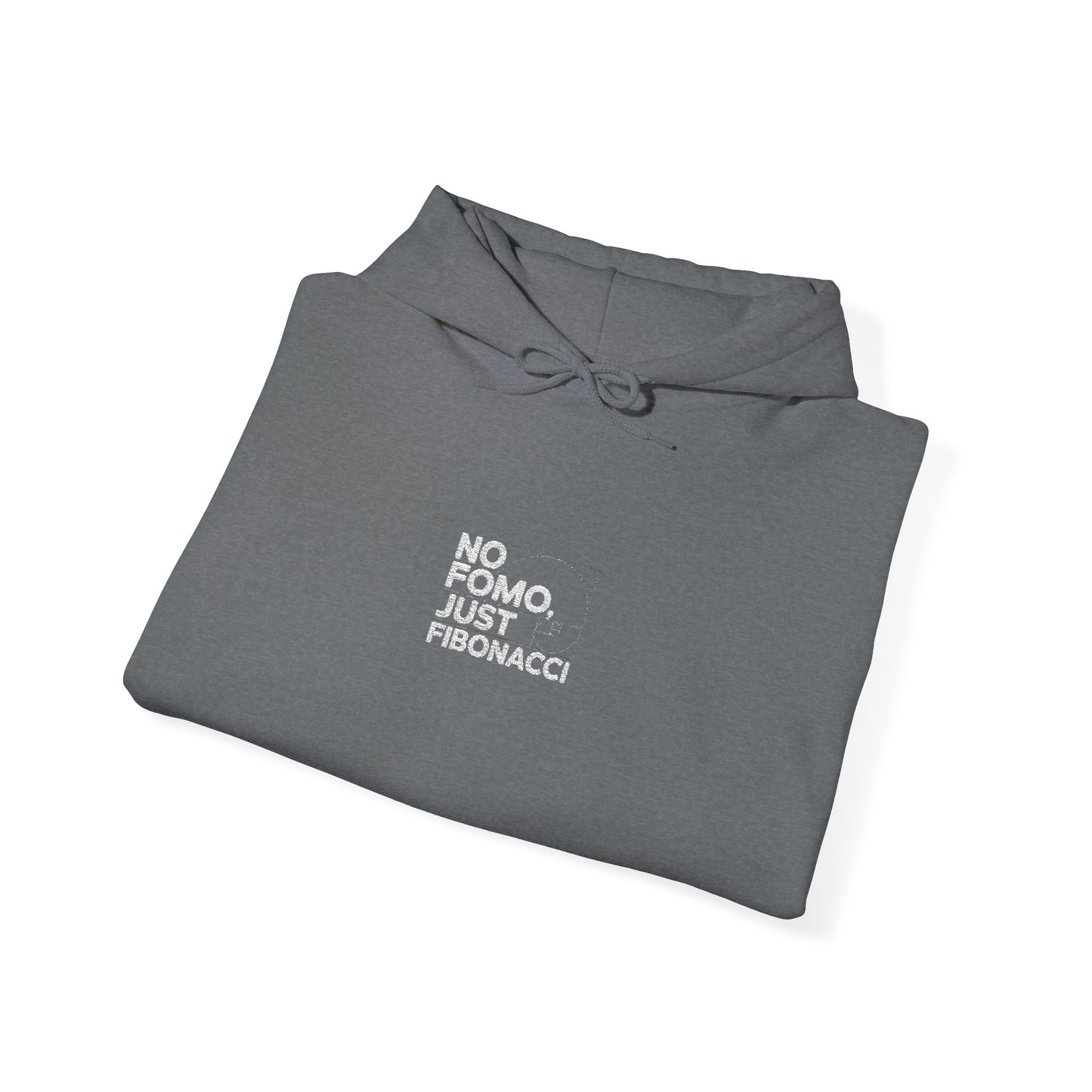 No FOMO, Just Fibonacci – Funny Trading Unisex Heavy Blend™ Hooded Sweatshirt - Candleholm