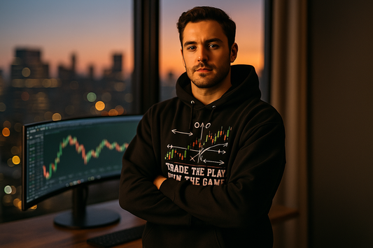 Market Playbook Hoodie | Football Meets Trading - Candleholm