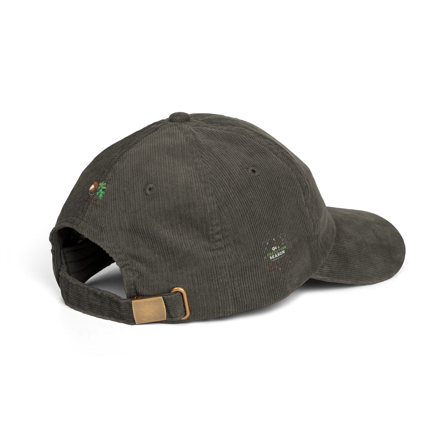 The Q4 Execution Season Corduroy Cap (Embroidery)