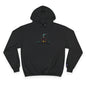Haunted Chart – Ghosts of the Market  Champion Hoodie, Cozy Sweatshirt, Perfect for Fall, Halloween, Bonfire Nights, Unique Gift for Nature Lovers - Candleholm