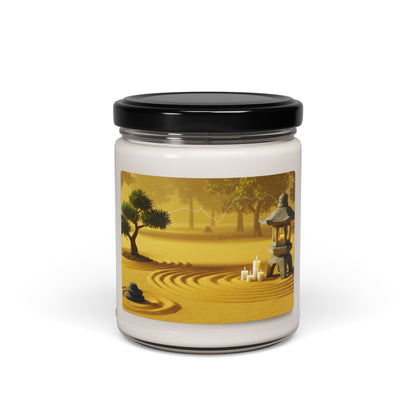Zen Day Trading Garden Scented Soy Candle | 9oz Aromatherapy Candle for Relaxation - Candleholm