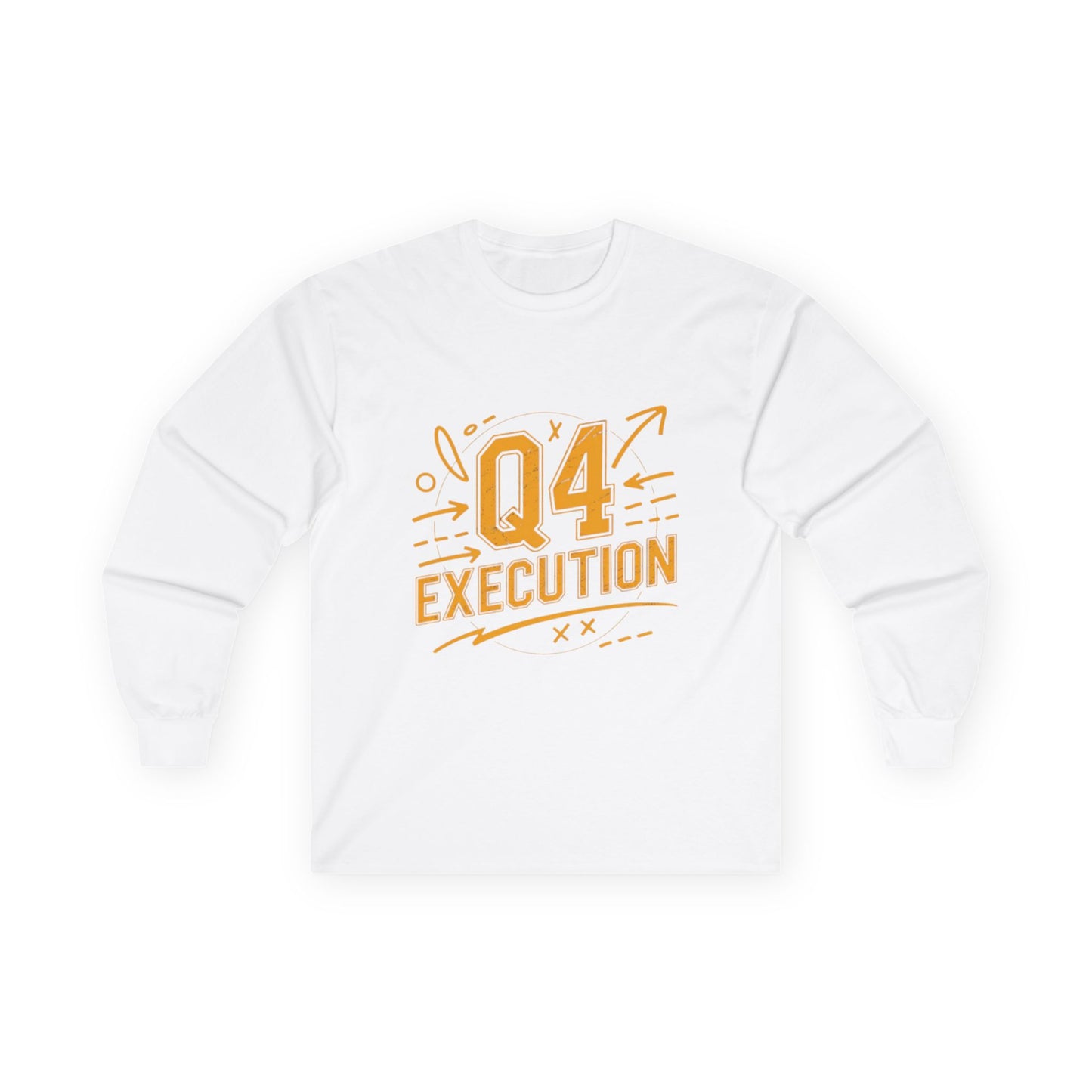 The Autumn Execution Playbook – Q4 Trading Unisex Long Sleeve Tee, Motivational Gift, Business Casual Top, Team Spirit Shirt, Office Holiday Apparel - Candleholm