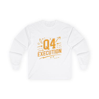 The Autumn Execution Playbook – Q4 Trading Unisex Long Sleeve Tee, Motivational Gift, Business Casual Top, Team Spirit Shirt, Office Holiday Apparel - Candleholm