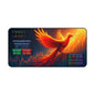 Phoenix Trading indicators Desk Mat - Inspirational & Motivational, Trading Gifts, Office - Candleholm