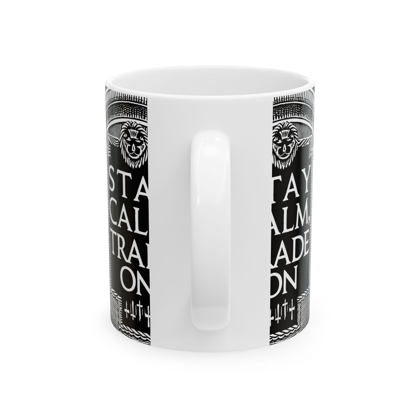 Stay Calm, Trade On Mug – Stoic Trader Coffee Cup for Market Volatility & Election Season - Candleholm