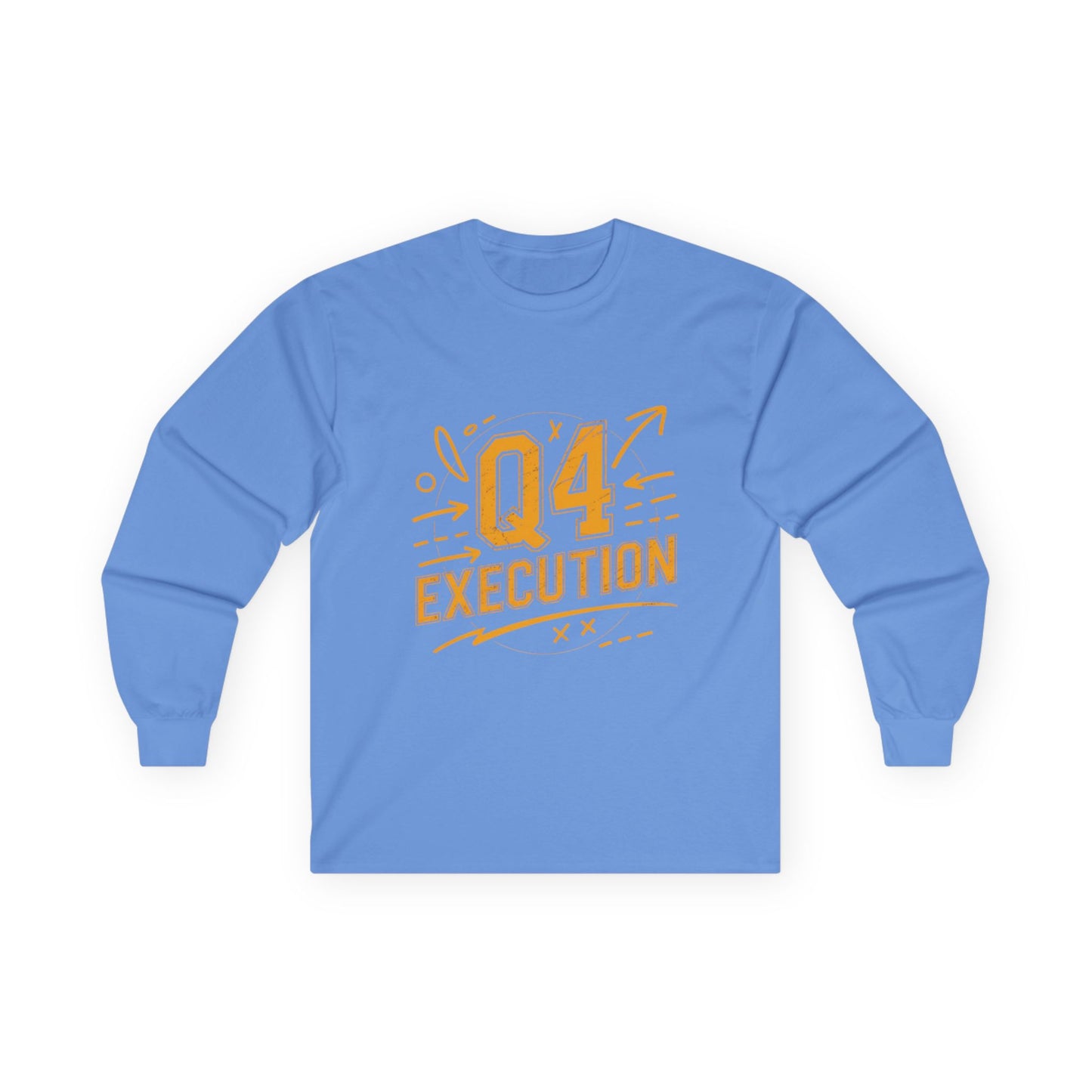 The Autumn Execution Playbook – Q4 Trading Unisex Long Sleeve Tee, Motivational Gift, Business Casual Top, Team Spirit Shirt, Office Holiday Apparel - Candleholm
