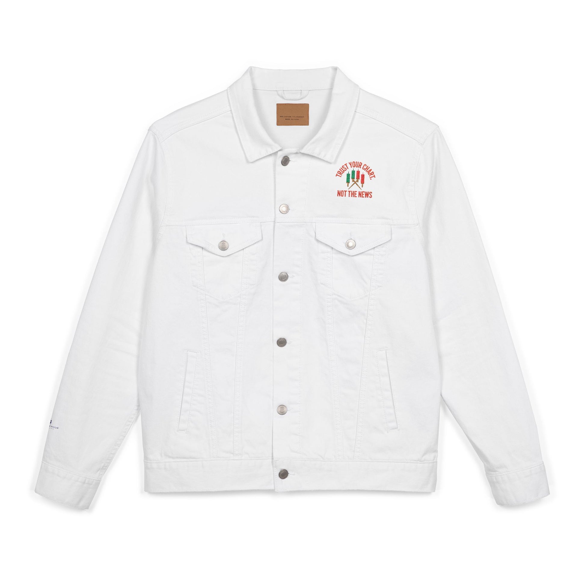 Trader’s life Embroidered Denim Jacket - Candleholm