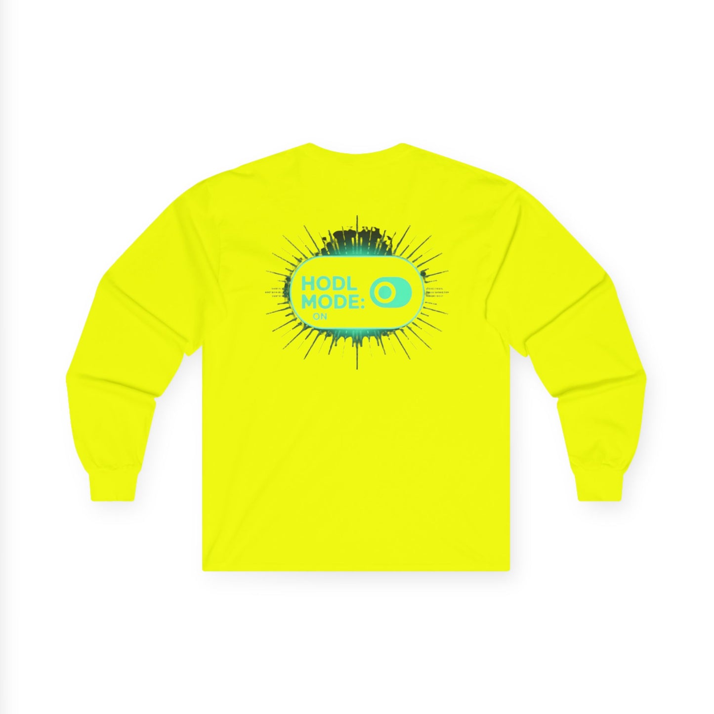 HODL Mode Long Sleeve Tee, Crypto Gift, Unisex T-Shirt, Investment Apparel, Funny Meme Shirt, Casual Wear, Layering Top - Candleholm