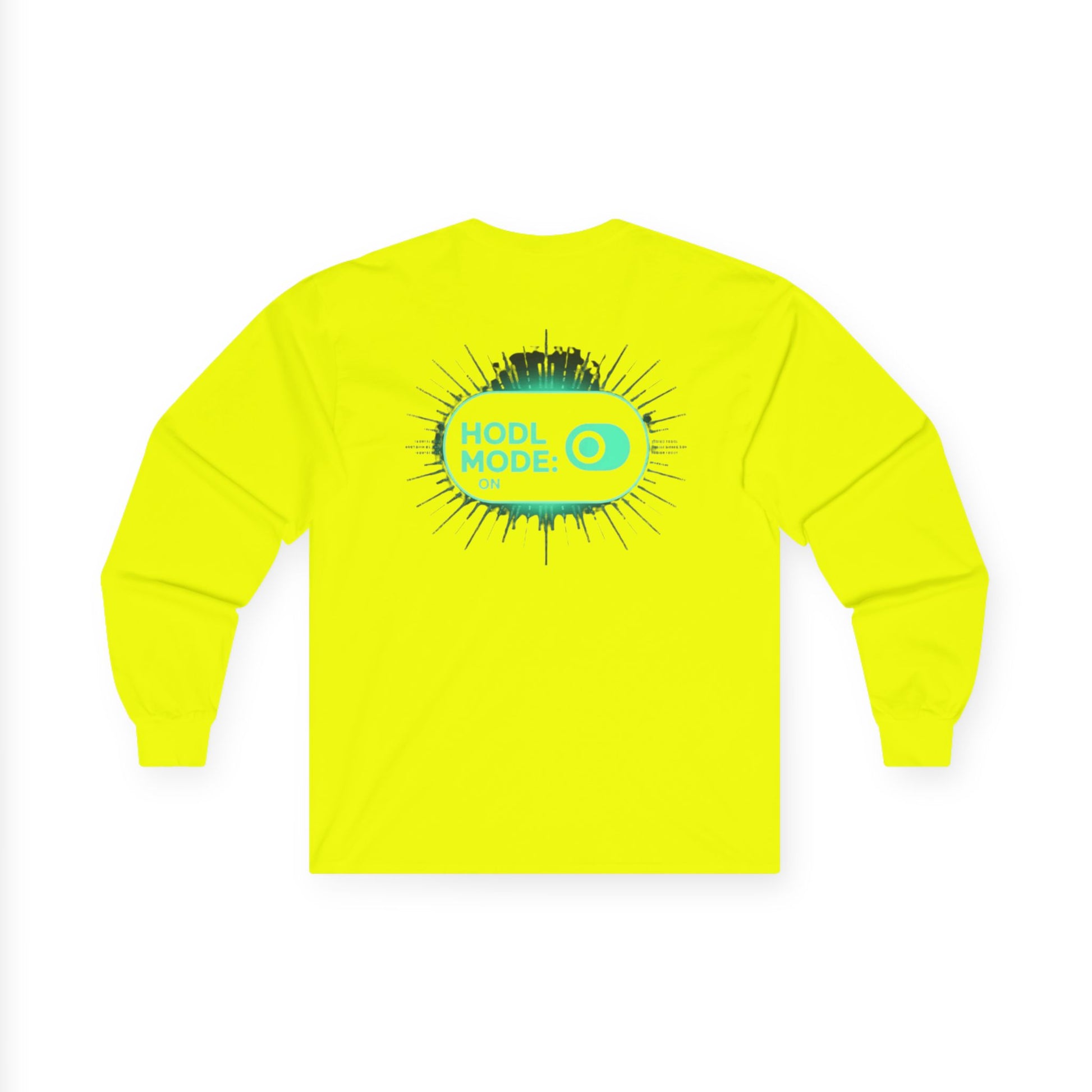 HODL Mode Long Sleeve Tee, Crypto Gift, Unisex T-Shirt, Investment Apparel, Funny Meme Shirt, Casual Wear, Layering Top - Candleholm