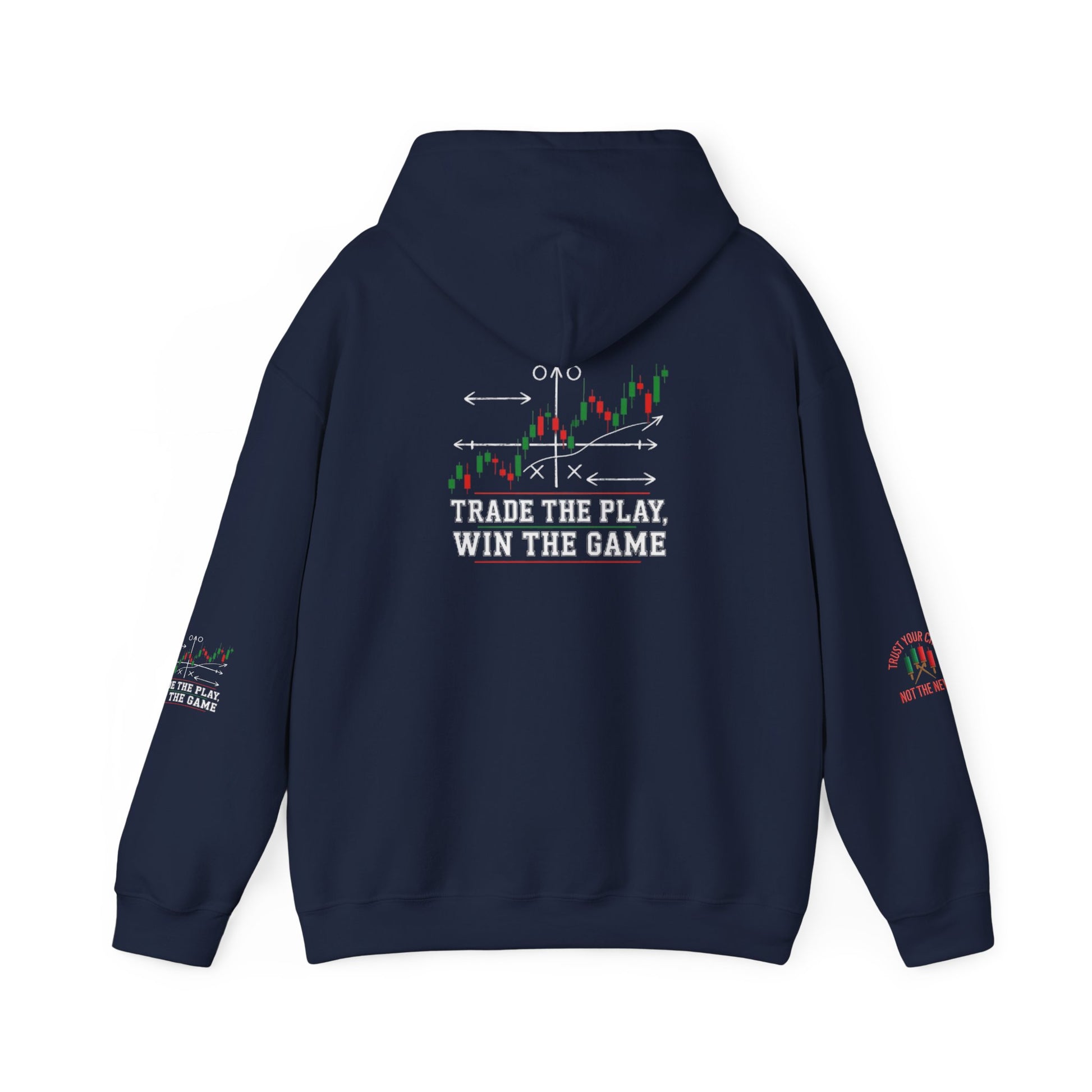 Market Playbook Hoodie | Fall Football Trader Edition - Candleholm