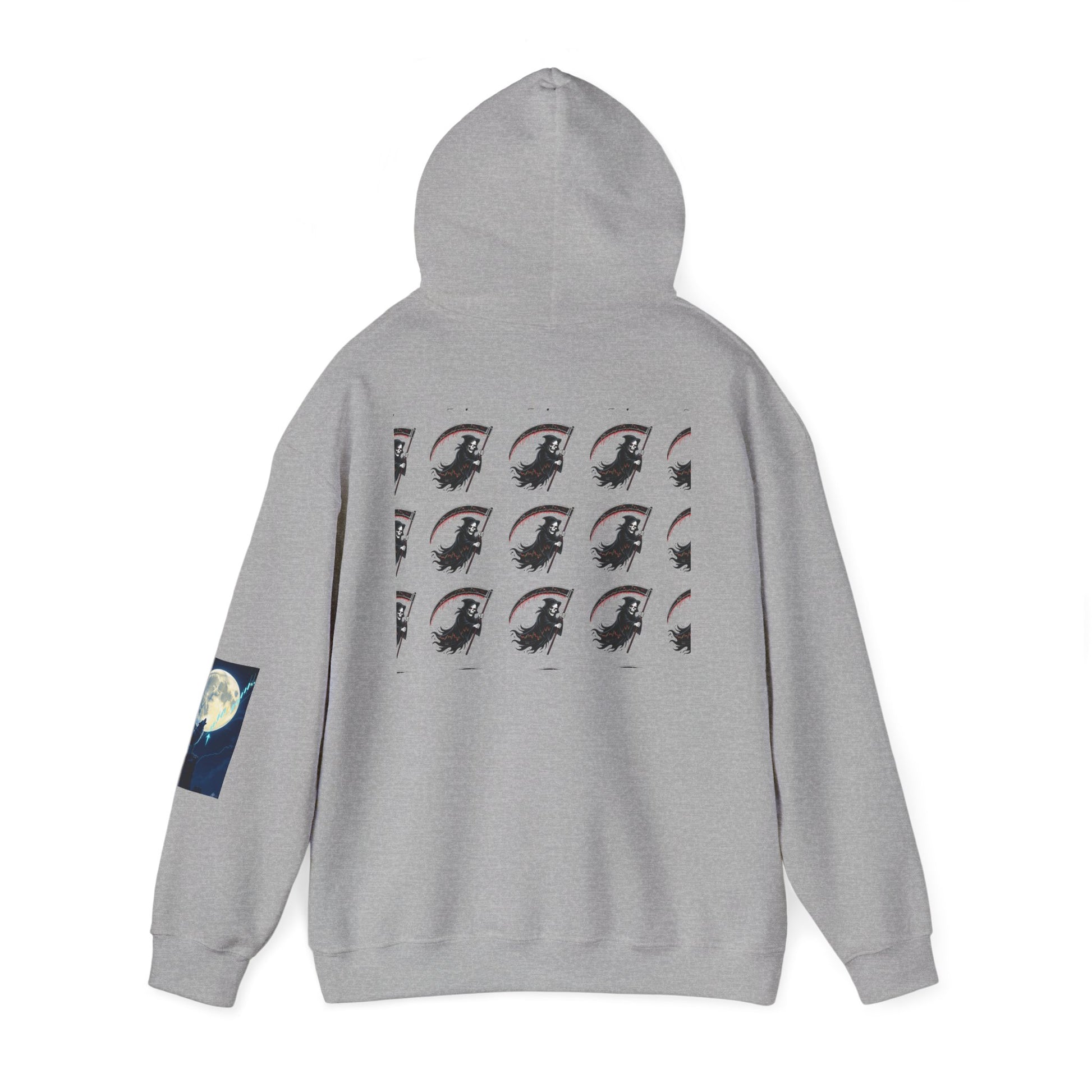 Pumpkin Pump – Bullish Halloween Rally Hoodie  Cozy Unisex Sweatshirt for Fall, Pumpkin and Moon Design, Perfect for Autumn Celebrations, Comfortable Gift [...] - Candleholm