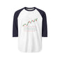 Trading Floor Stock Market Bull and Bear Three-Quarter Sleeve Raglan Shirt - Candleholm