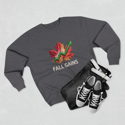 Execution Season Unisex Crewneck Sweatshirt - Q4 Trading Chart Design