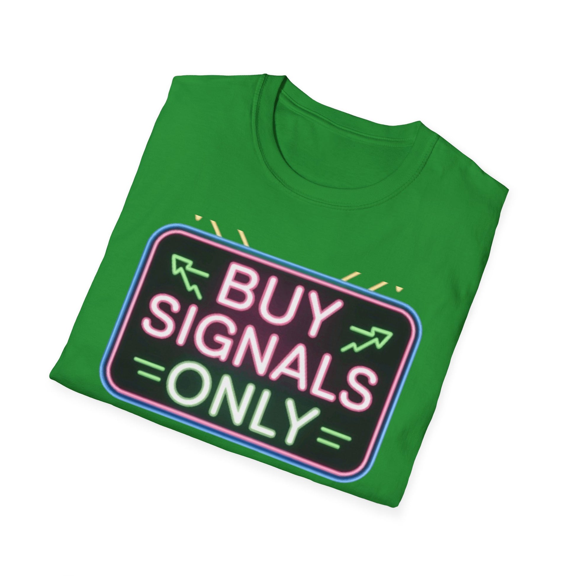 Buy Signals Only – Retro Trader T-Shirt Unisex Graphic Tee, Trendy Apparel, Gift for Friends, Streetwear Style, Buy Signals Only Shirt - Candleholm
