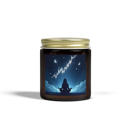 Chart Whisperer Candle - Calm Your Mind with Coconut Apricot Wax (4oz, 9oz) - Candleholm