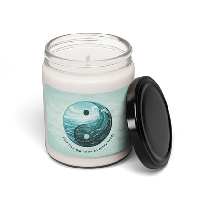 Find Your Balance in Every Trade Calming Scented Soy Candle - 'Find Your Balance' - 9oz - Candleholm