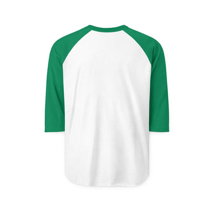 Trading Floor Stock Market Bull and Bear Three-Quarter Sleeve Raglan Shirt - Candleholm
