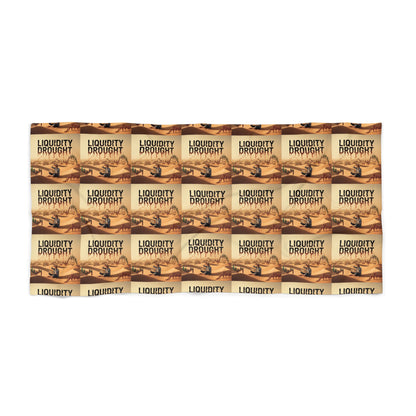 Liquidity Drought Beach Towel – Surreal Trading Humor for Summer Vibes - Candleholm