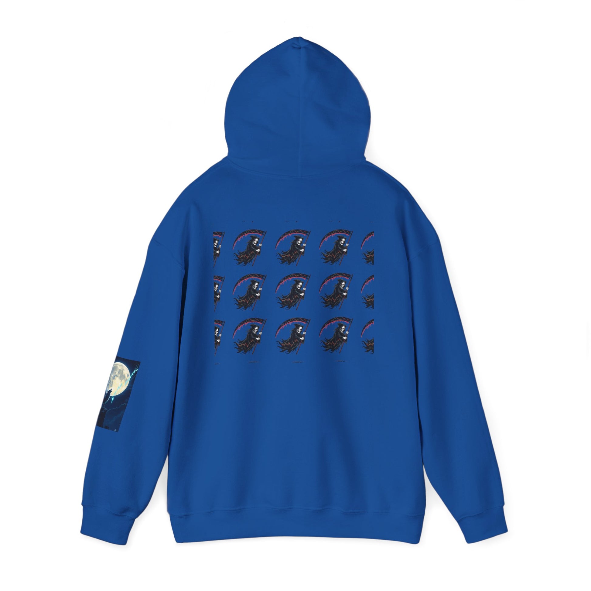 Pumpkin Pump – Bullish Halloween Rally Hoodie  Cozy Unisex Sweatshirt for Fall, Pumpkin and Moon Design, Perfect for Autumn Celebrations, Comfortable Gift [...] - Candleholm