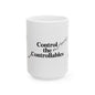 Control the Controllables – Stoic Trader Coffee Mug - Candleholm