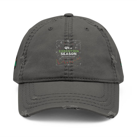 Q4 Execution Season - Traders, Entrepreneurs, Game-Changers hat - Candleholm