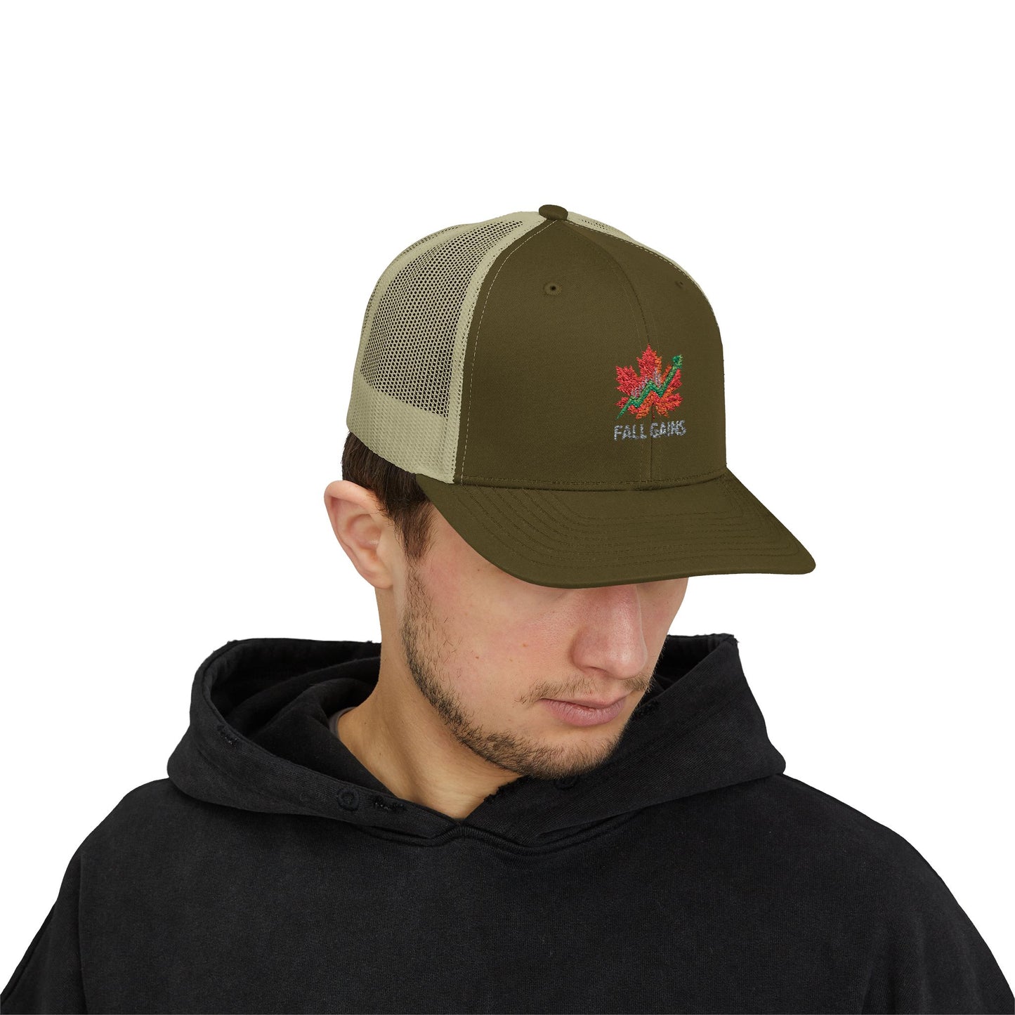 Q4 Execution Season Hoodie - Trading Charts Gridiron Design