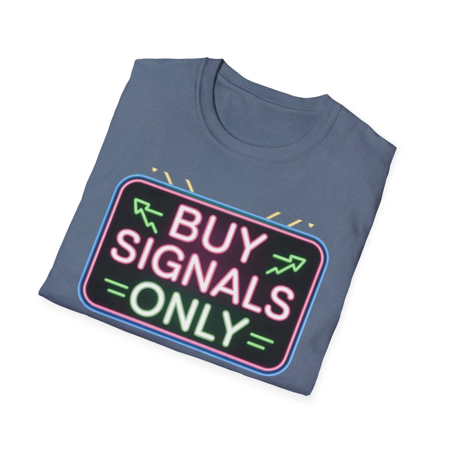 Buy Signals Only – Retro Trader T-Shirt Unisex Graphic Tee, Trendy Apparel, Gift for Friends, Streetwear Style, Buy Signals Only Shirt - Candleholm