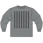 Haunted Chart – Ghosts of the Market  Stylish Unisex Long Sleeve T-Shirt, Cozy Everyday Wear, Perfect for Gifts, Casual Outings, Art Lovers' Essential - Candleholm