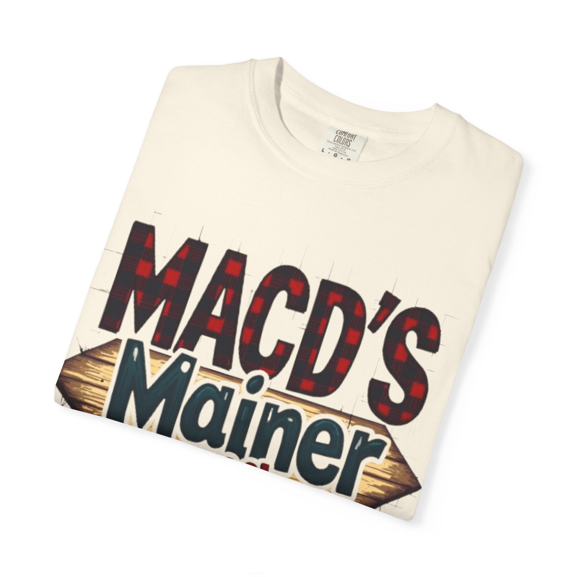 MACD’s a Mainer Tool, Baba – Funny Trader T-Shirt with Maine Accent - Candleholm