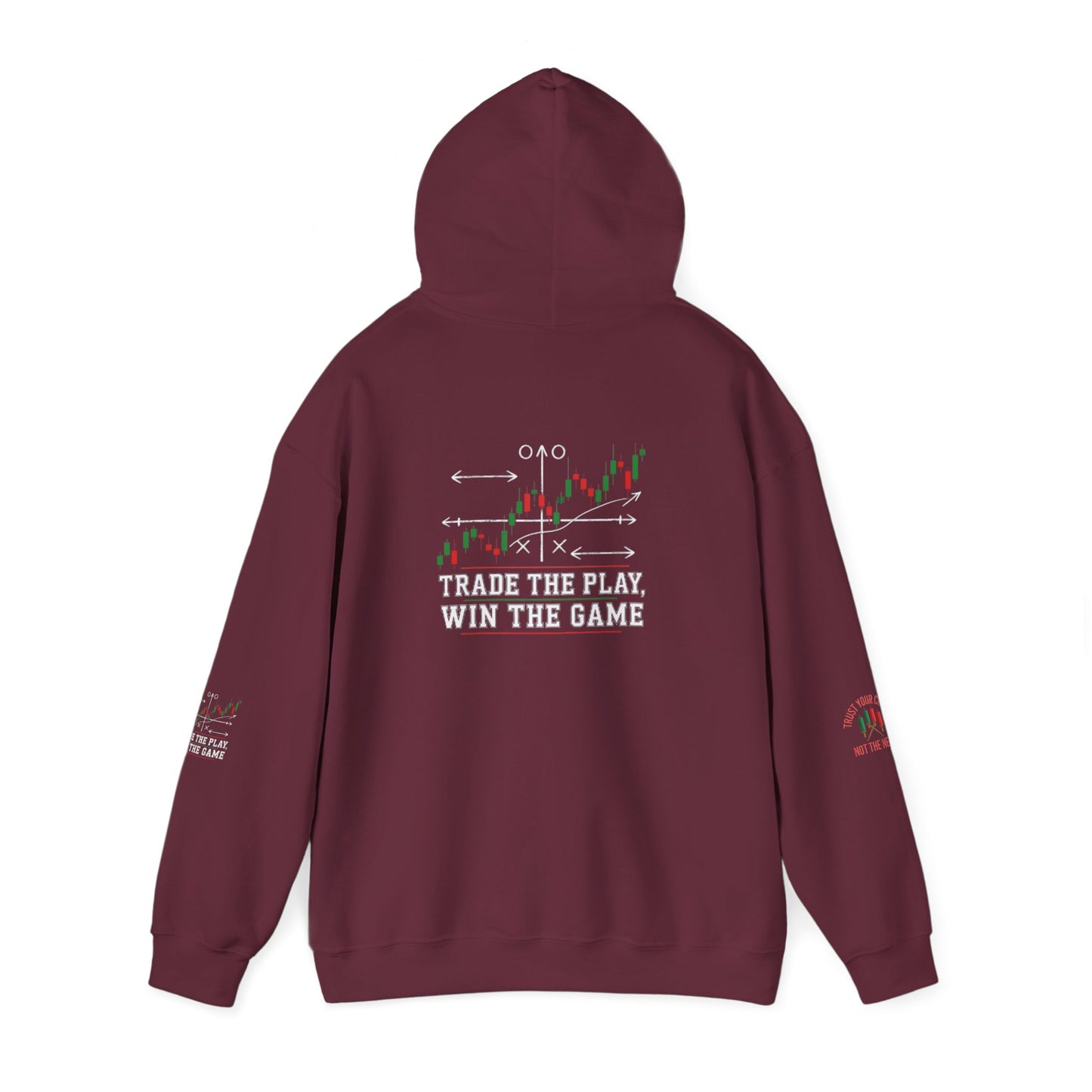 Market Playbook Hoodie | Fall Football Trader Edition - Candleholm