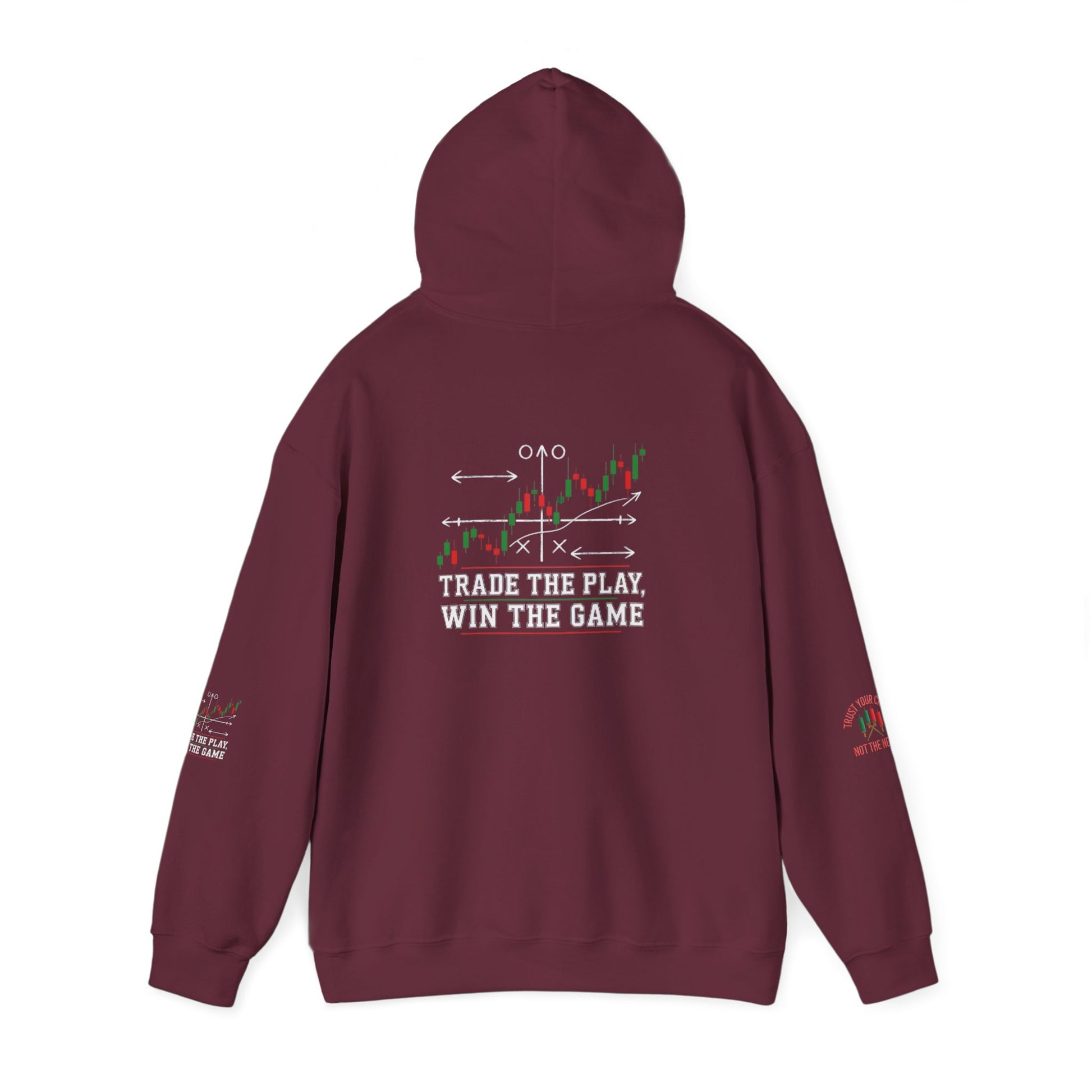 Market Playbook Hoodie | Fall Football Trader Edition - Candleholm