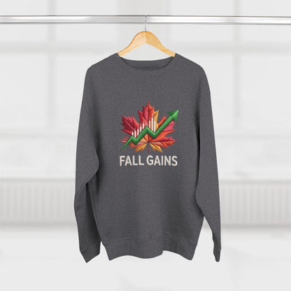 Execution Season Unisex Crewneck Sweatshirt - Q4 Trading Chart Design