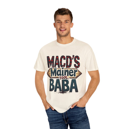 MACD’s a Mainer Tool, Baba – Funny Trader T-Shirt with Maine Accent - Candleholm