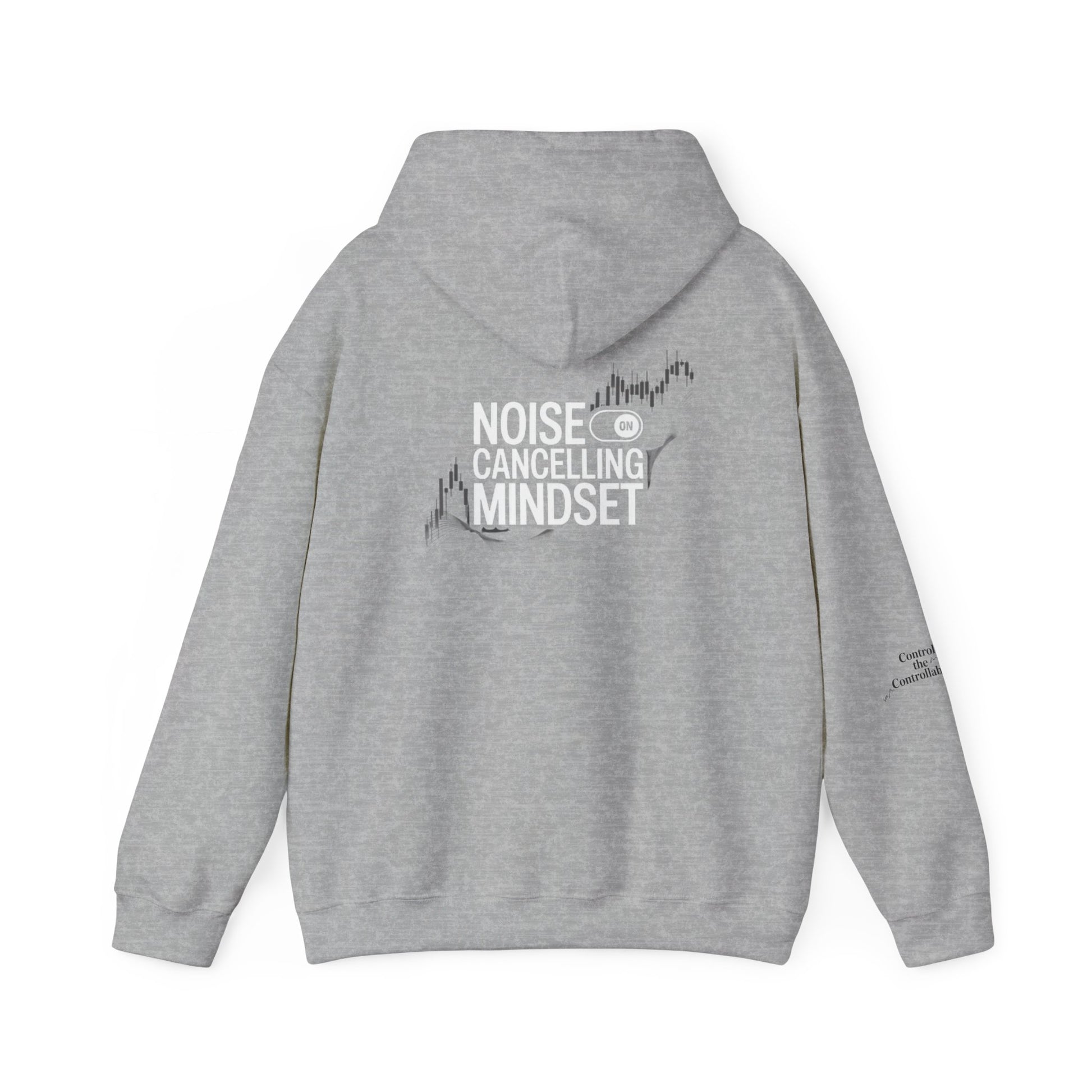 Noise Cancelling Mindset Hoodie – Stoic Trader Apparel for Mental Clarity and Focus - Candleholm