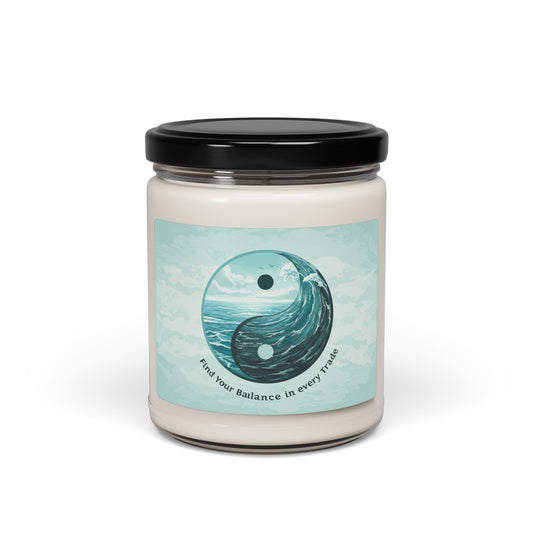 Find Your Balance in Every Trade Calming Scented Soy Candle - 'Find Your Balance' - 9oz - Candleholm