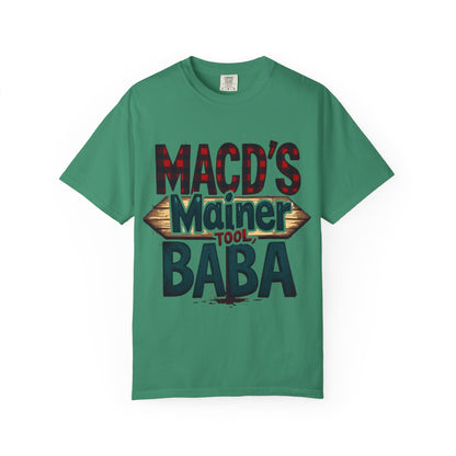 MACD’s a Mainer Tool, Baba – Funny Trader T-Shirt with Maine Accent - Candleholm
